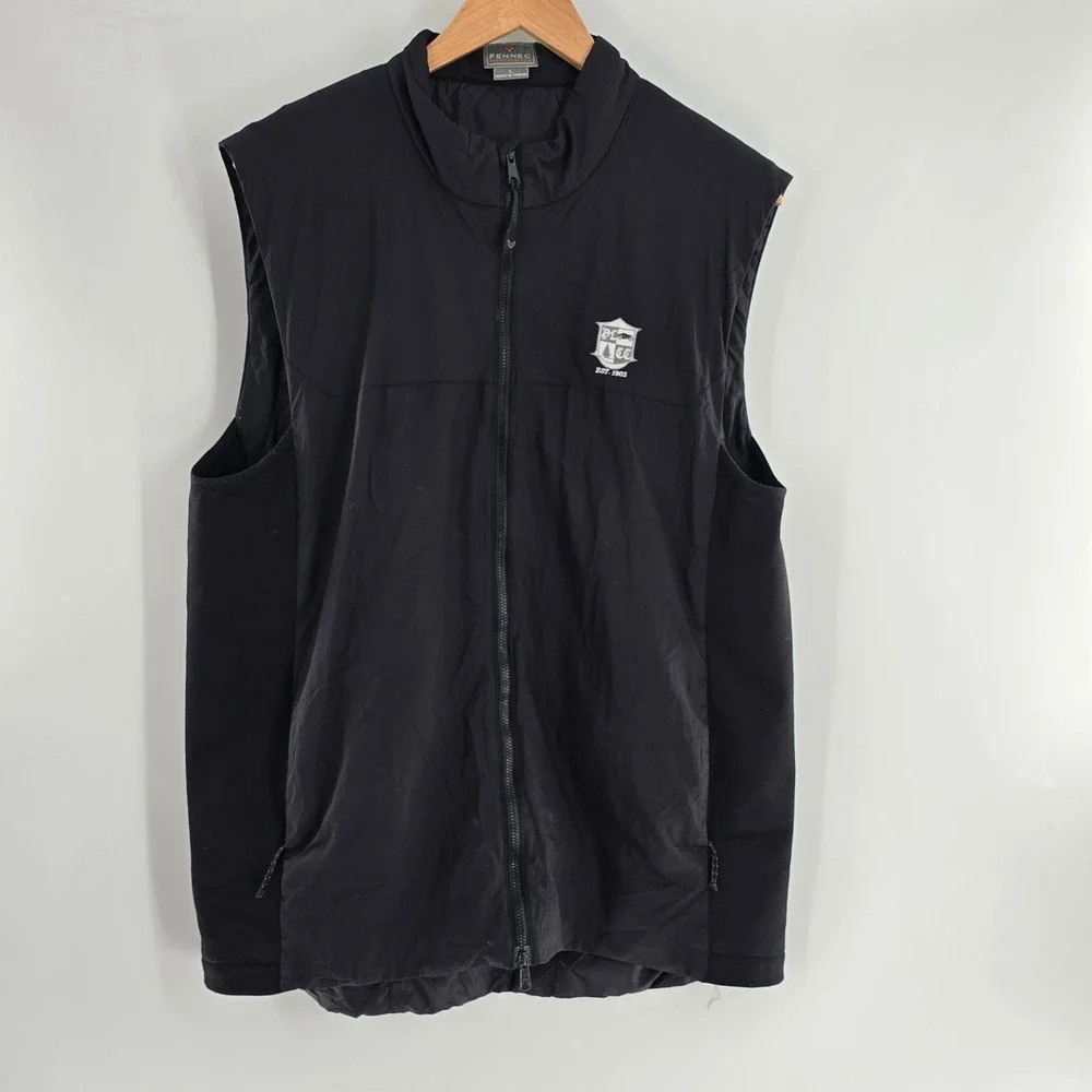 FENNEC Highly Evoloved Lightly Lined Mens‎ Nylon Golf Vest Black Large